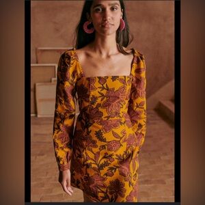 Sezane Carola Floral Dress size 8